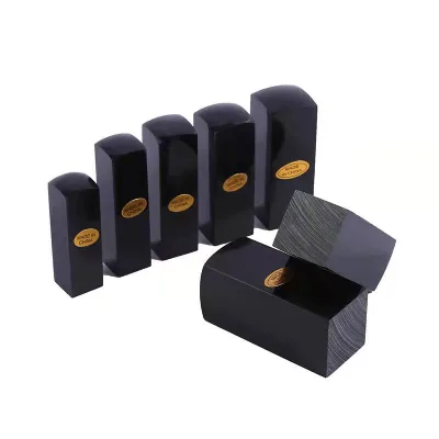 Factory Plastic Stamp Crystal Stamp Square Seal Laser Engraved Stamp Height 60mm