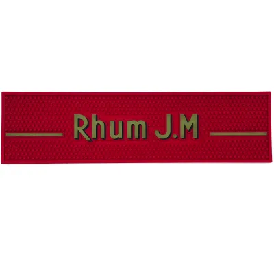 Custom Non-slip Rubber Bar Mat Runner Glass Drip Tray Beer Drink Rail PVC Bars Service Mat GCT Brand Model GCT-BM-25