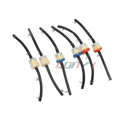 CQHZJ Universal Magnet Gas Fuel Filter Gasoline Cleaner Petrol Pipe Hose Line for Motorcycle Tubing Oil Filter