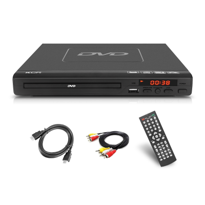 KCR USB Xx.Video.xx Free HD No Mosaics DVD VCD CD Disc Usb Input HD Home Theater Systems DVD Player