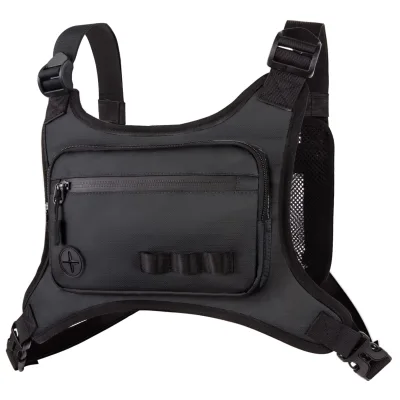 Custom Tactical Chest Pack Jogging Bag Lightweight Water Resistant Sports Chest Bag Running Vest with Phone Holder