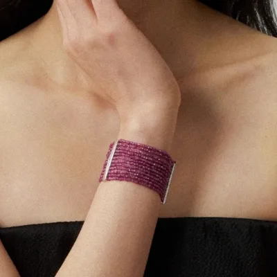 Multi Layer Crystal Seed Bead Bangle Women Bracelet Fashion Jewelry Accessories Bead Bracelet for Women