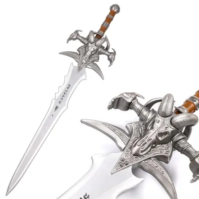 WOW World of Warcraft Lich King Weapon Larp PU Foam Frostmourne Sword