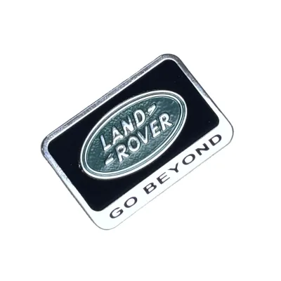 Quality Certification Custom Die-casting Nickel Packaging Label 3D Effect Metal Brand Packaging Label