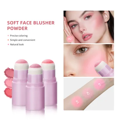Lakerain Multi-use Blush Stick Brighten Cheek Rouge Pink Pigment Contour Shadow Wholesale Private Label Face Cosmetics