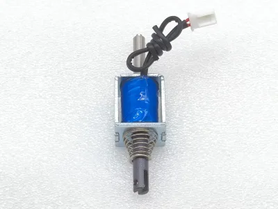 Frame Solenoid Push Pull Solenoid 35gf Thrust DC24V Stroke 4mm for Industrial Automation Solenoid
