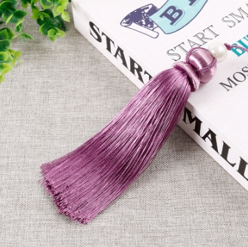Spot Pearl Tassel Hanging Tassel Curtain Tassel Pearl Wrapped Silk Pendant Clothing Accessories Decoration