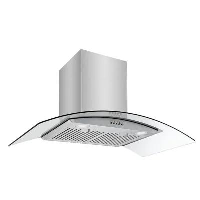 High Quality Stainless Steel Industrial Kitchen Exhaust Range Hood for Smart Cooker Low Noise App-Controlled Remote Household
