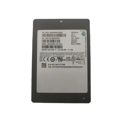 For Samsung PM9A3 U.2 NVME PCIE4.0 Solid State Drive SSD 960G 1.92T 3.84T 7.68T
