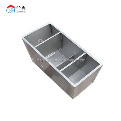 Durable Modern Design Stainless Steel Grease Trap Filter for Hotels and Restaurants Kitchens Kitchen & Restaurant Supply