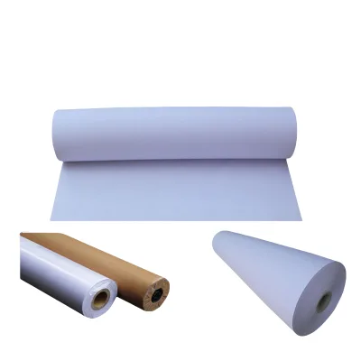 80gsm CAD Bond Paper 20\" X 50 Yards Uncoated Virgin Wood Pulp for HP Designjet 20 Offset Printing Grocery Use