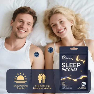 Sleep Patches for Adults Extra Strength, Natural Sleep Aid Patch with Valerian & Melatonin, Nighttime Patch for Relaxation