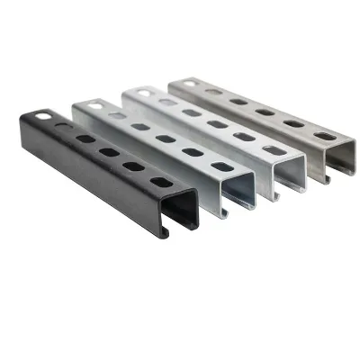 Wholesale Solar Photovoltaic Panel Mounting Bracket Aluminum Unistrut Strut Channel 41x41C Channel Steel
