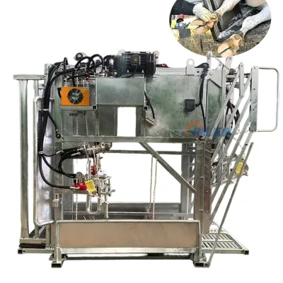 Hydraulic Hoof Trimmer Cattle Cow Hoof Trimming Machine Full Automatic Hoof Care Equipment for Dairy Farm
