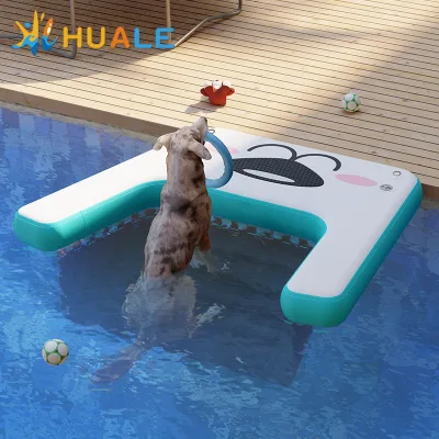 Customizable Design Inflatable Pup Plank Dog Pool Float From China Factory