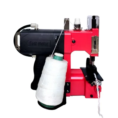 New-style Portable Handheld Sewing Machine Pneumatic Sewing Machine Packaging Bag Sealing Machine for Kraft Paper Bags