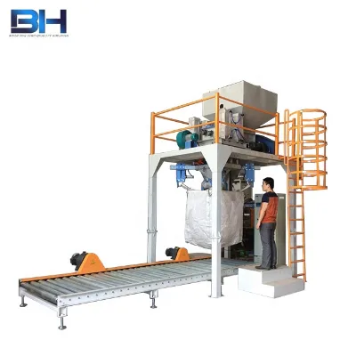 High Quality 1 Ton Sand Cement Bag Packing Machine