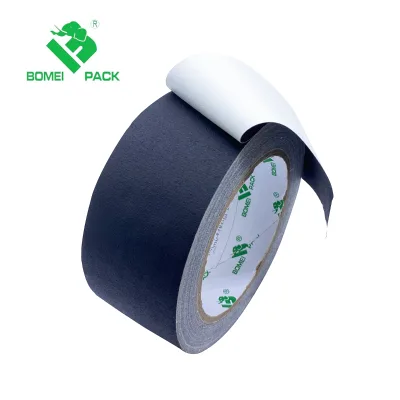 Single Sided Custom Black Customized Gaffer Matte Cloth Tape Heavy Duty Matt Manufacturer Adhesive Tape