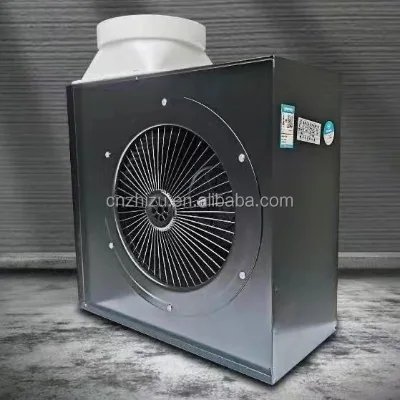 500W/600W Copper Motor Ball Bearing IP44 Protection Wall Fan Cooker Hood Kitchen Ventilator Cast Iron Blades Aluminum Foil Duct