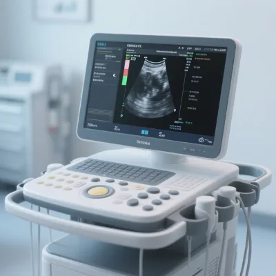 Portable 3D Color Doppler Portable Full Digital Medical Ultrasound Scanner Machine B/W Ultrasound Machine