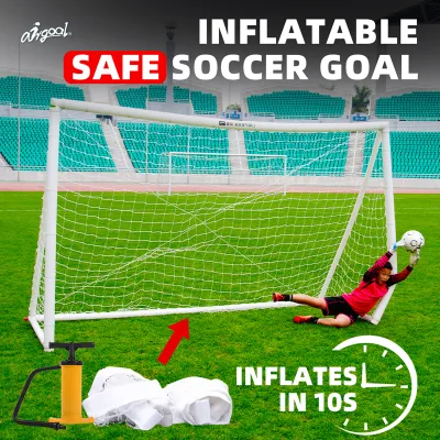 Full Size 24'X8' Football Equipment Used Soccer Goals Sale