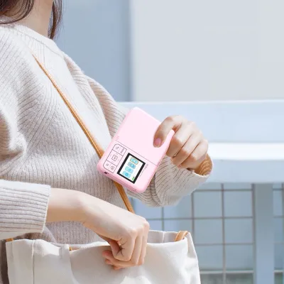 Portable Mobile Phone & Camera Photo Color Inkjet Printer WiFi & USB 1050mAh Battery Light Weight Color Photo Printer