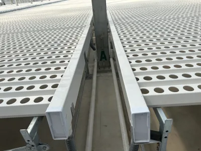 Scientific Trapezoid Flow Designed Hydroponic Horizontal Flat Grow System for Commercial Farms or Indoor Gardens