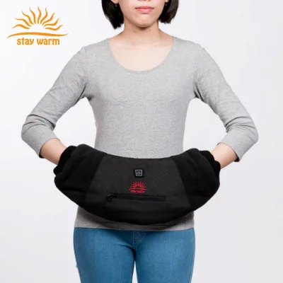 Customized Product Washable 5V Battery Heated Hand Warmer Electric Heated Muff with 3 Temperature Levels