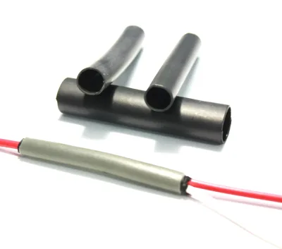 dual Wall QSZH-125 Adhesive clear jacket black adhesive Automotive Heat Shrink Tubing heat shrink tube For automotive wiring
