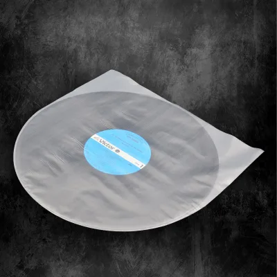 Disposable HDPE U Shape Records Inner Sleeves CD Bags for Long Play Vinyl Records
