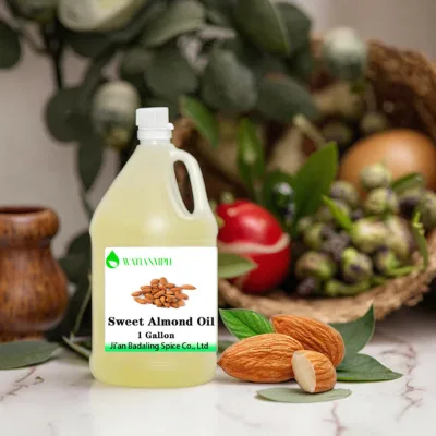 Factory Supply Cold Pressed Pure Natural Sweet Almond Carrier Oil Bulk Price 10ml 100ml Bottles Essential Liquid Oils Fresh Seed
