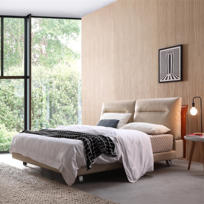 American Design Bedroom Furniture Modern Antique Beds King Size High Back Leather King Bed