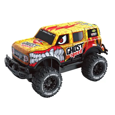 AIdisheng 1/20 Scale Remote Control Race Car with USB Cable 5 Channels Ready-to-Go Luminous Glow Off-Road Electric Powered