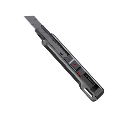 Multifunctional Utility Knife with Self-Locking Blades for Packaging, Wallpaper Trimming, Office, Art Crafts, DIY Projects
