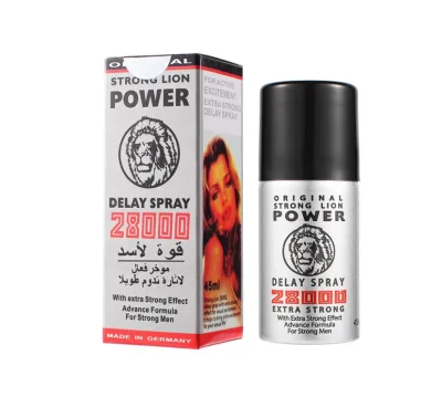 2025 Trending Strong lion Delay Spray 28000 Delay Oil for Man Mens Delay Spray Delay Spray for Men