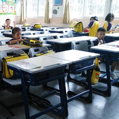Durable Primary School Table With Chair Classroom Kids Reading Furniture