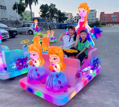 Stock Hao Hao Le Aisha Electric Bumper Cars Indoor Outdoor Playground Toy for Kids Adults