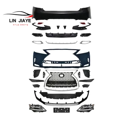 High Quality 2009-2015 RX Upgrade 2020 New Design Body Kits Front Bumper Facelifts for lexus Rx350 Rx450 Rx270 Bodykit