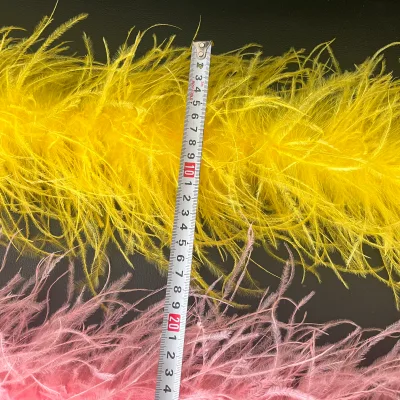 10-15cm Wrap 2ply Ostrich Feather Boas: Perfect for Gatherings Thanksgiving Ornaments with Personalized Color Option
