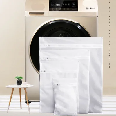 OEM Customized Waschebeutel Bulk 6 Pcs Set Washing Machine Foldable Men Wash Bag