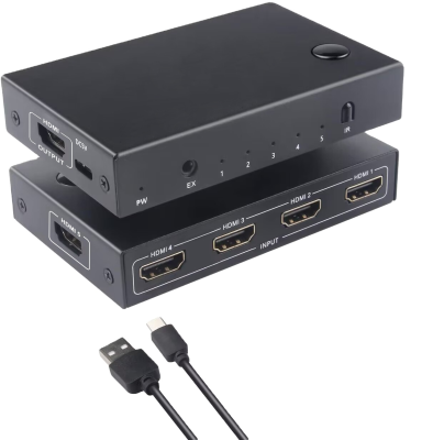 Hdmi Switch 5 in 1 Out HDMI Switch 4K60hz