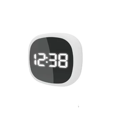 Custom Micro Lcd Clock Display Temperature 3d Digital Sleep Trainer Kids Alarm Small Bedside Clocks