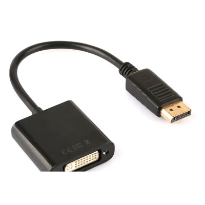 Hot Selling Full HD 1080P Display Port to DVI Converter DisplayPort to DVI Adapter for Projector Laptop and Monitor