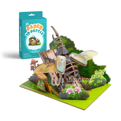 Wincent Custom 3D Wooden Puzzle Wholesale OEM DIY Model Kit Variety Themes STEM Educational Toy for Kids