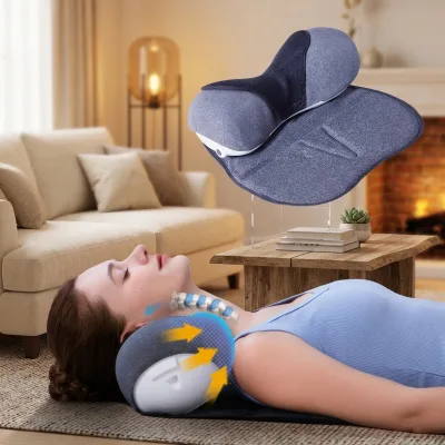 OEM Service Neck Pain Relief Massager with Far Infrared Heating and Ergonomic Pillow Design for Neck and Shoulder Massager