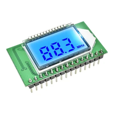 Digital Stereo FM Radio Transmitter/Receiver Module 87-108MHz Frequency Modulation Auto Storage Digital Noise Reduction DC 3-5V