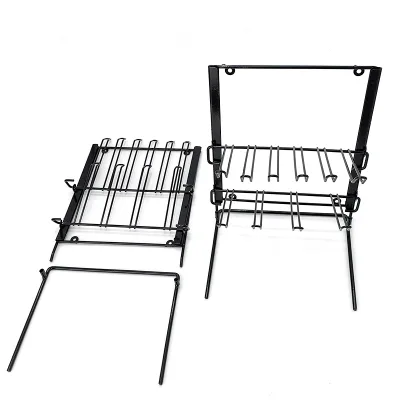 Metal Wire Frame and Base Hose Clamp Rack & Header Kit Inch & Metric Clamp Assortment Display Case