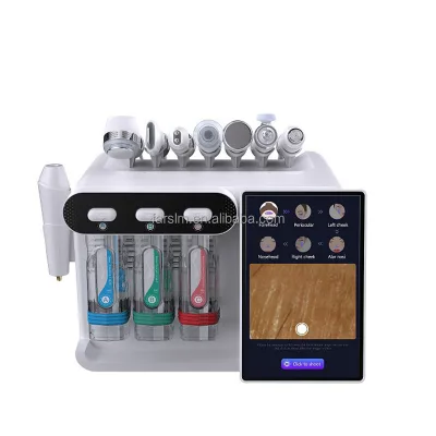 Best Selling Multi-functional Facial Oxygen Bubble Deep Cleaning Skin Care Beauty Equipment Skin Analyzer Facial Skin Machine