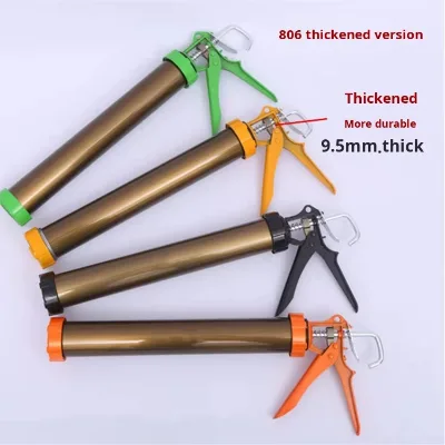 Source Manufacturer Antique Bronze 995 Structural Glue Gun Sausage Coffee-colored Soft Glue Extruder Aluminum Alloy