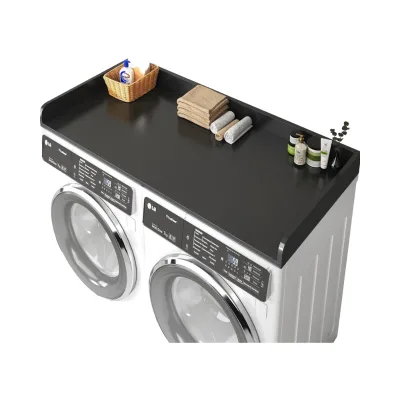 Modern Large Storage Trays 54"W X 27.5"D Non-Slip Eco-Friendly Laundry Countertop Cover 3.35"H Guard for Washer Home Furniture